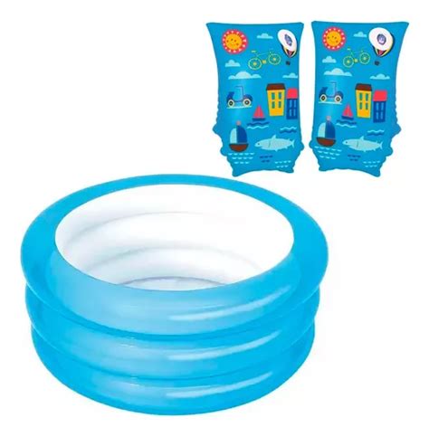 Piscina Inflable Redonda Mor Infantil Piscina Infantil 80L Boia