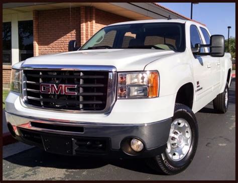 2009 Gmc Sierra 2500 Hd Duramax Diesel Allison Slt 4x4 Loaded Az Truck No Rust