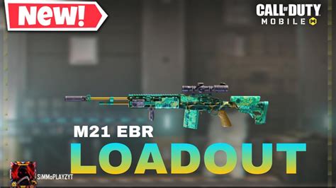 Best M Ebr Loadout Gunsmith In Codm Best Battle Royale Sniper Youtube