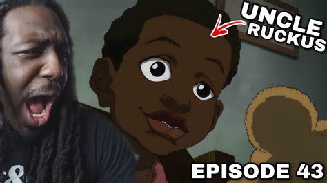 This Almost Made Me Cry Damn Ruckus The Boondocks Episode 43 Youtube