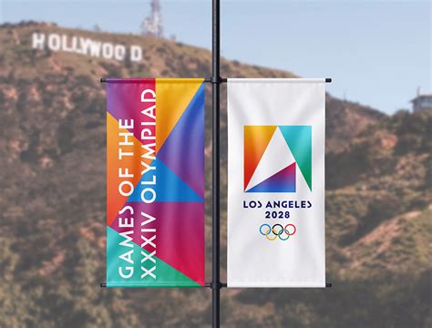 Los Angeles 2028 Olympic Games Identity Behance