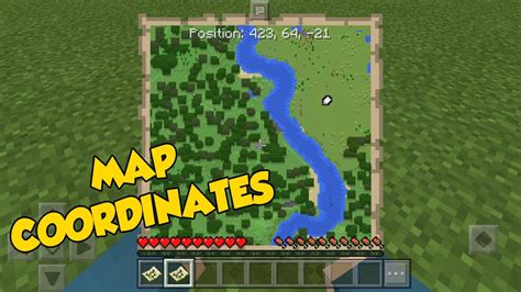 Minecraft Treasure Map Coordinates