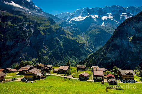 Gimmelwald In Swiss Alps Switzerland Photograph By Gary Whitton Pixels