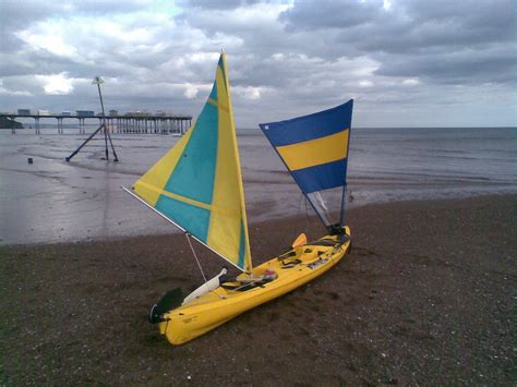 Kayak Sailing and boat building projects: Kayak Sailing