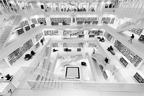 STUTTGART CITY LIBRARY - STADTBIBLIOTHEK - PHOTOS