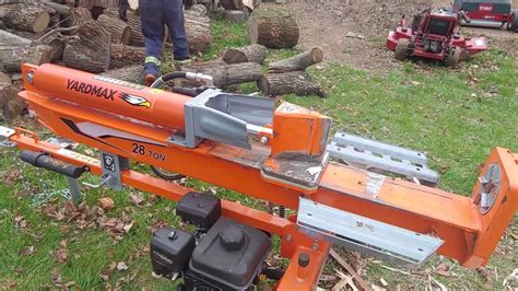 Wood Splitter YardMax 28 Ton YouTube