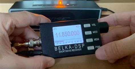 Video: Fenu demonstrates the BELKA-DSP receiver | The SWLing Post