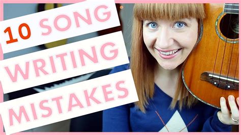 10 Songwriting Mistakes Songwriting 101 YouTube