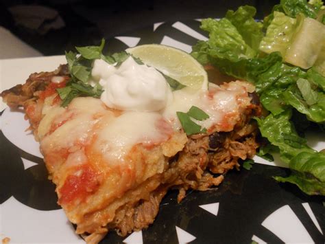 Mirepoix Pork Enchilada Casserole