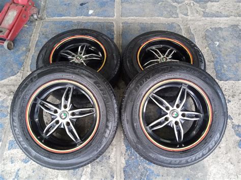 Jual Velg Mobil Bekas Seken Racing Ring 16x7 Pcd 5x114 Seken Bekas Plus