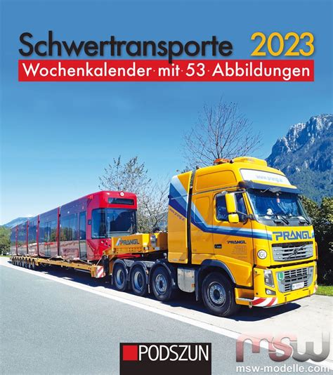 Volvo Wochenkalender 2023 Podszun