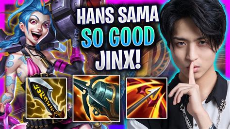 HANS SAMA IS SO GOOD WITH JINX G2 Hans Sama Plays Jinx ADC Vs Zeri