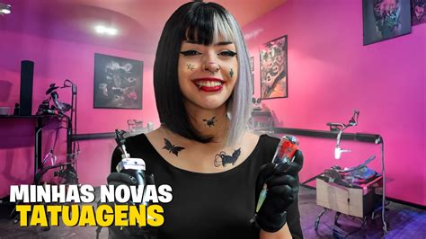 Fazendo Minhas Novas Tatuagens Youtube