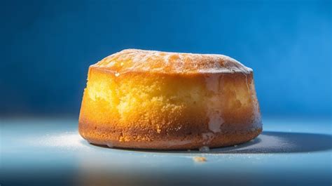 Premium Ai Image Luscious Lemon Drizzle Cake Invites Summer Birthday Joy