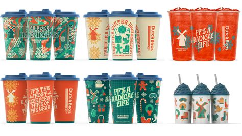 Dutch Bros Welcomes In Festive Cups For The Holidays