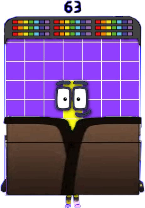 Numberblock 63 by 54thenumberblock on DeviantArt