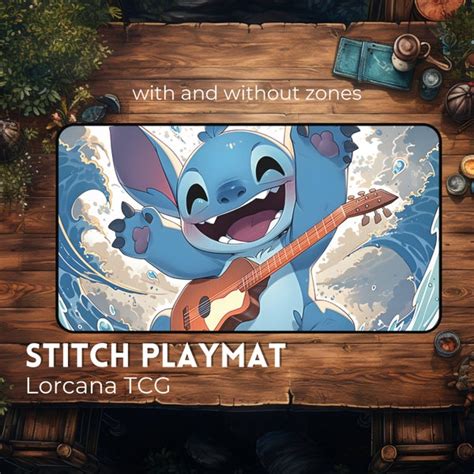 Lorcana Stitch Playmat Etsy