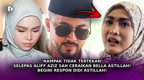 NAMPAK Tidak Tertekan Selepas Aliff Aziz Sah Ceraikan Bella Astillah