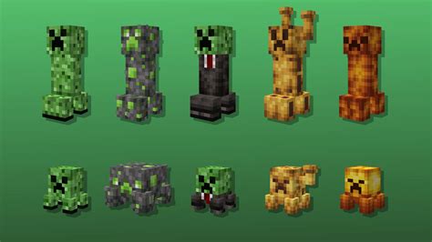 Collective Creepers Bedrock Port Minecraft Texture Pack