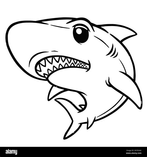 Dibujos De Tiburones Infantiles Para Colorear Vsun