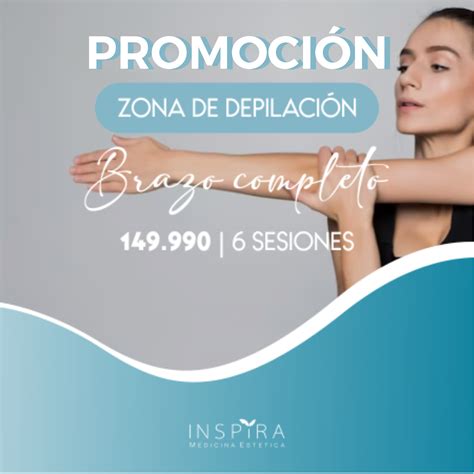 Promo Julio Depilaci N Laser Brazo Completo Clinica Inspira