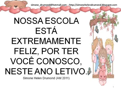 Frase Sobre Acolhimento Na Educação Infantil - RETOEDU