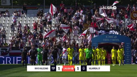 Rayo Vallecano 1 Villarreal 1 Resumen Resultado Y Goles Del