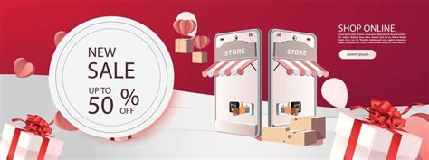 Ecommerce Banner Vector Art Icons And Graphics For Free Download