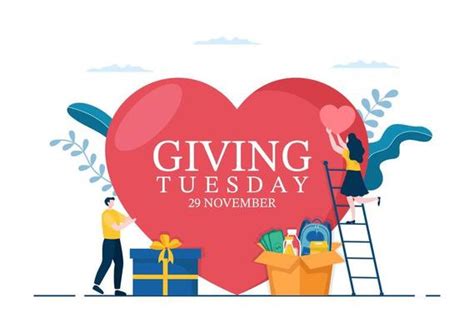 Giving Tuesday Vector Art Icons And Graphics For Free Download