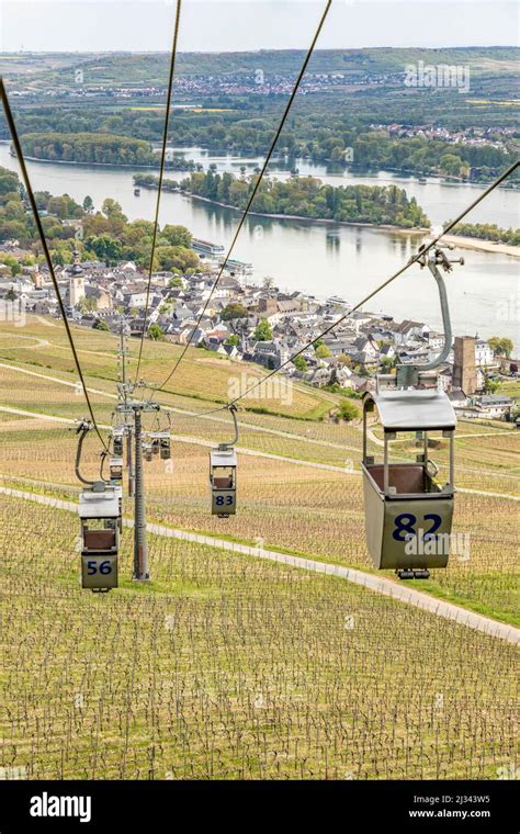 Cable Car To The Niederwald Monument Hi Res Stock Photography And