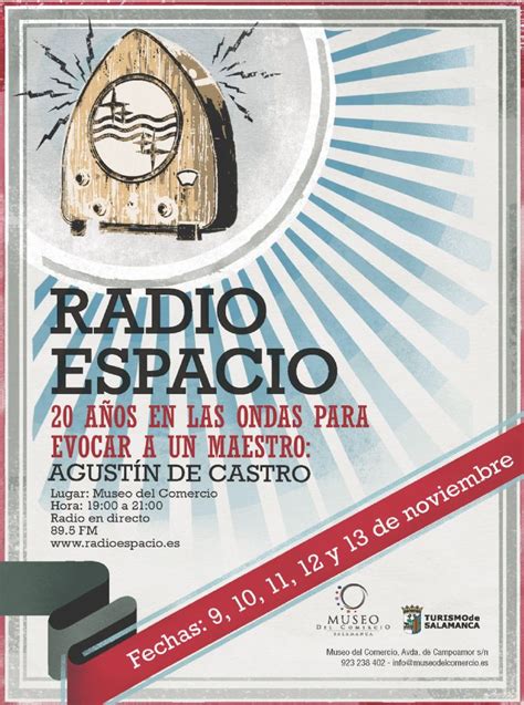 Jornadas de radio en el Museo del Comercio para recordar a Agustín de