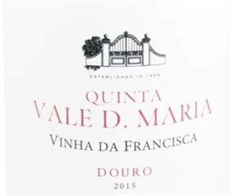 Quinta Do Vale D Maria Vinha Da Francisca Tinto 2015 Wine Stuff