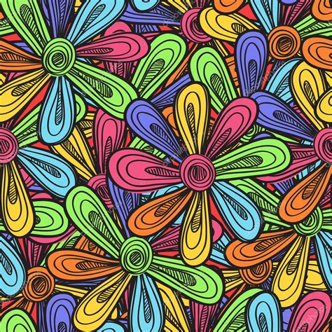 Fondo De Flores Abstractas Vector De Stock 8865659 Depositphotos