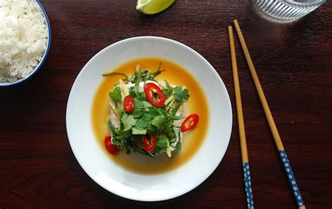 Chinese Style Steamed Fish With Ginger Spring Onion Foodmarble Blog