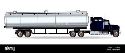 Petrol Tanker Truck Stock Photo - Alamy