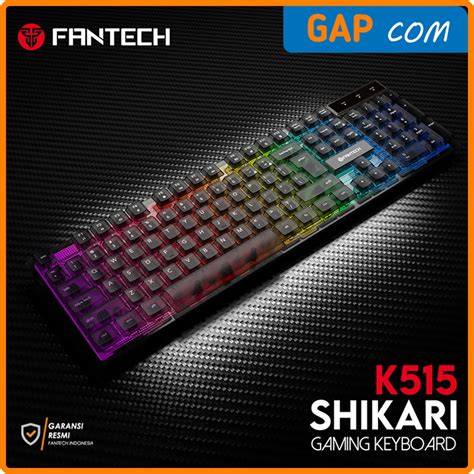 Jual Keyboard Gaming Fantech K515 Shikari RGB Transparent Keyboard