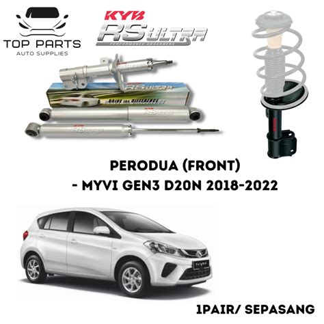 PERODUA MYVI GEN3 2018 2022 FRONT KYB KAYABA RS ULTRA ABSORBER GAS