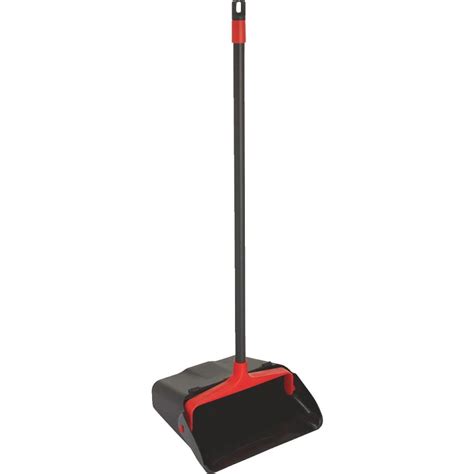 Long Handled Dust Pan With Wheels Berings