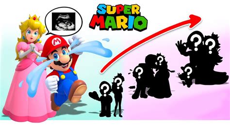 Super Mario Growing Up Compilation Stars WOW YouTube