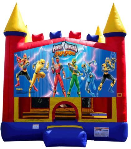 Power Rangers Bounce House Rentals - Rent Power Rangers Jumpy