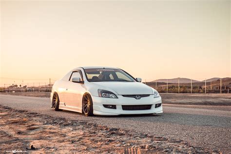 White Honda Accord Gains Distinctive Appearance with Custom Parts ...