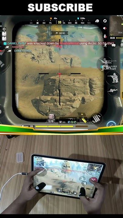 Ipad Pro Handcam Call Of Duty Mobile Handcam Isolated Shorts Codm