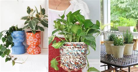 20 Upcycled Plastic Pots Made Into Expensive Planters