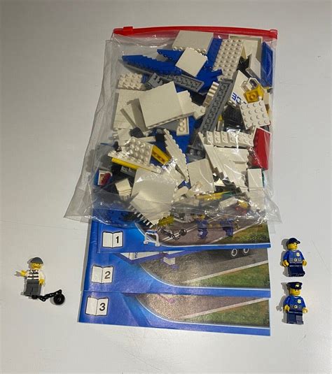 Lego City Mobile Police Unit Complete With Instructions No