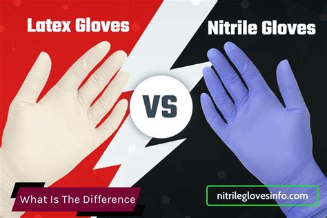 What Is The Difference Between Latex And Nitrile Gloves Nitrile