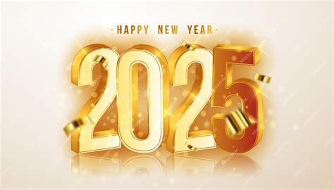 Premium Vector Happy New Year 2025 Festive 2025 New Year Celebration