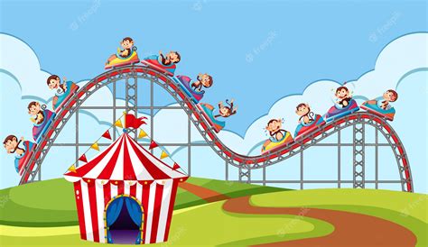 Roller Coaster Free To Use Clipart Clipart Library Clip Art Library