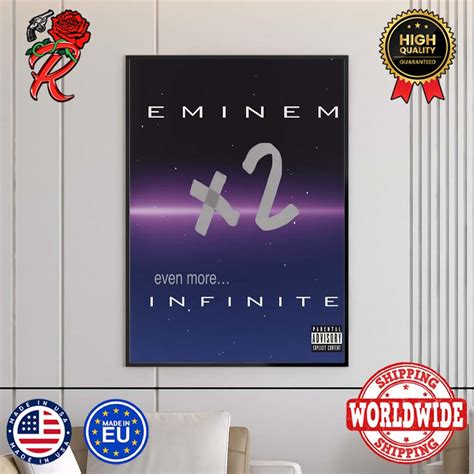 Eminem New Fake Album Infinite 2 April Fool Wall Decor Poster Canvas Reverholic