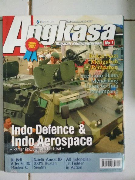 Jual MAJALAH ANGKASA INDO DEFENCE INDO AEROSPACE Di Lapak TRIDERO