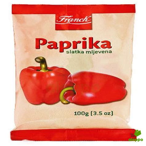 Franck Paprika 100g Anta Foods Ltd